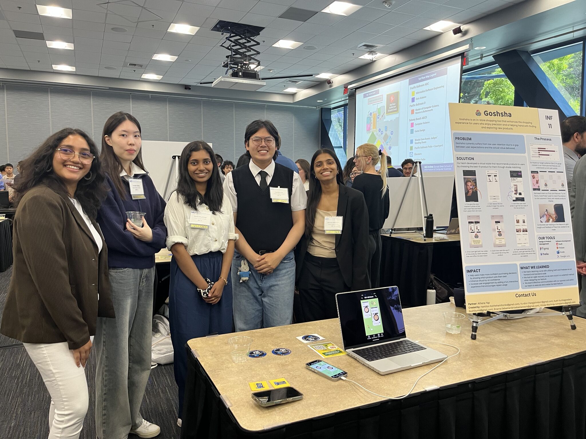 Team at the ICS Expo
